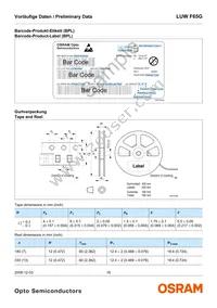 LUW F65G-KXLY-5P7R Datasheet Page 16