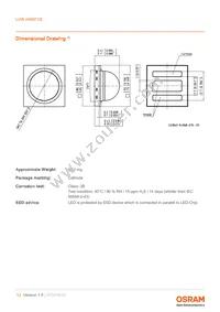 LUW H9GP.CE-LXLY-HM-8F8G-350-R18-Z-HAN Datasheet Page 13