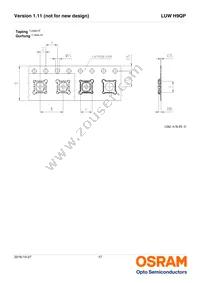 LUW H9QP-5M8M-HNJN-1-700-R18-Z Datasheet Page 17