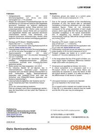 LUW W5AM-KXKZ-5F8G-ZN Datasheet Page 20