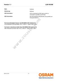 LUW W5AM-LXLY-6P7R-0-350-R18-Z Datasheet Page 17