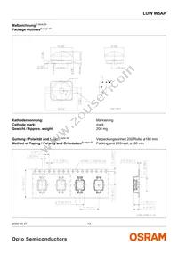 LUW W5AP-MYNY-5P7R-Z Datasheet Page 13