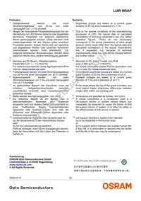 LUW W5AP-MYNY-5P7R-Z Datasheet Page 20