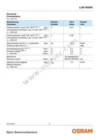 LUW W5KM-JZKZ-5P7R-Z Datasheet Page 4