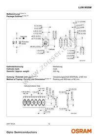 LUW W5SM-JYKY-5P7R-Z Datasheet Page 12