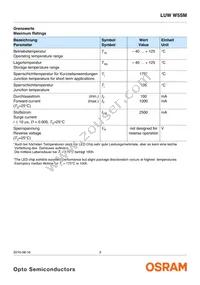 LUW W5SM-JZKZ-6P7Q-0-350-R18-Z Datasheet Page 3