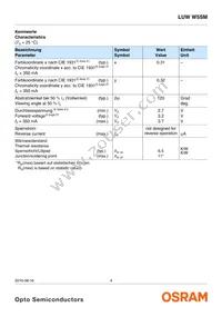 LUW W5SM-JZKZ-6P7Q-0-350-R18-Z Datasheet Page 4