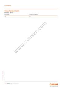 LUW W5SM-KYKZ-7P7Q-1-350-R18-Z Datasheet Page 11