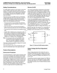 LUW025F Datasheet Page 8