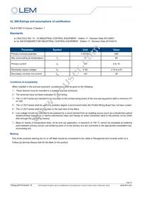 LV 25-P Datasheet Page 3