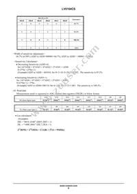 LV0104CS-TLM-H Datasheet Page 6