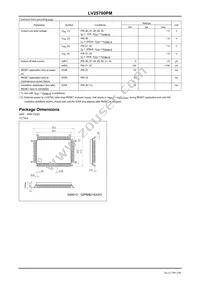 LV25700PM-TBM-E Datasheet Page 3