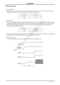 LV4912GP-TE-L-E Datasheet Page 7