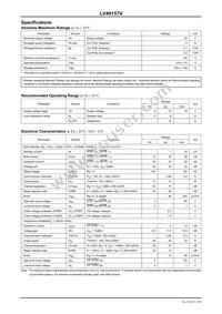 LV49157V-MPB-H Datasheet Page 2