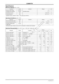LV4991TH-TLM-E Datasheet Page 2
