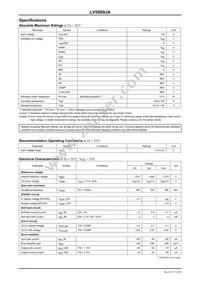 LV5069JA-ZH Datasheet Page 2