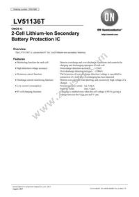 LV51136T-TLM-E Datasheet Cover