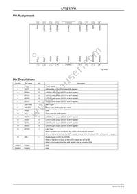 LV5212VH-MPB-H Datasheet Page 4