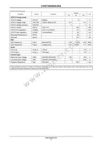 LV52130A4XA-VH Datasheet Page 3