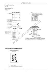 LV52130A4XA-VH Datasheet Page 4