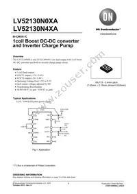 LV52130N4XA-VH Datasheet Cover