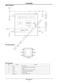 LV52205MUTBG Datasheet Page 3