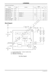 LV52206XA-MH Datasheet Page 3