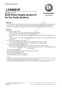 LV56801P-E Datasheet Cover