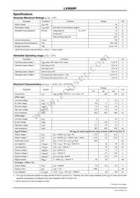 LV5680P-E Datasheet Page 2