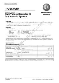 LV56831P-E Datasheet Cover