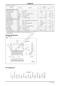 LV56831P-E Datasheet Page 3
