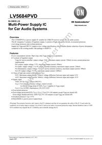 LV5684PVD-XH Datasheet Cover