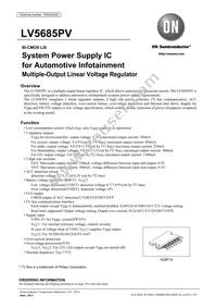 LV5685PV-XH Datasheet Cover