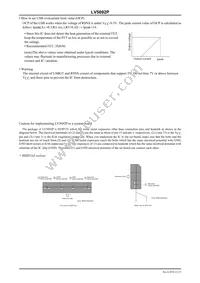 LV5692P-E Datasheet Page 12