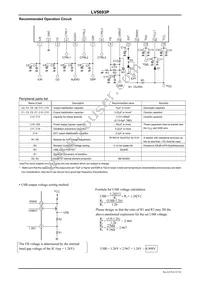 LV5693P-E Datasheet Page 12