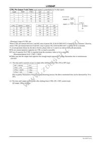 LV5694P-E Datasheet Page 6