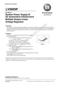 LV5695P-E Datasheet Cover