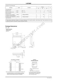 LV5769VZ-TLM-E Datasheet Page 3