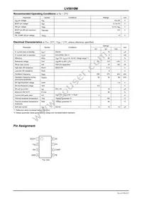 LV5810M-TE-L-H Datasheet Page 2