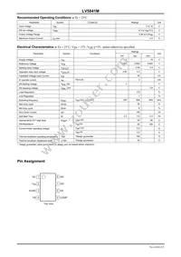 LV5841M-TLM-H Datasheet Page 2