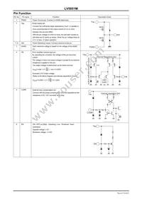 LV5851M-TLM-H Datasheet Page 4