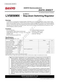 LV5856MX-TLM-H Datasheet Cover