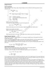 LV5980MD-AH Datasheet Page 15