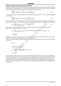 LV5980MD-AH Datasheet Page 17