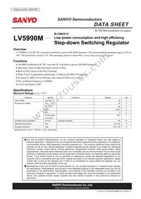 LV5990M-TLM-H Cover