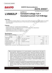 LV8082LP-TE-L-H Datasheet Cover