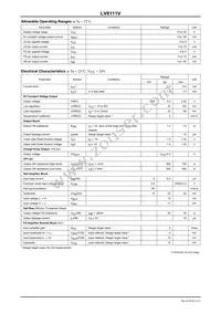 LV8111V-TLM-H Datasheet Page 2