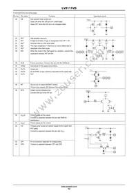 LV8111VB-AH Datasheet Page 12