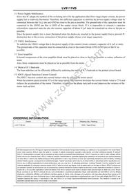 LV8111VB-AH Datasheet Page 15