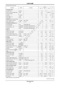 LV8112VB-AH Datasheet Page 3